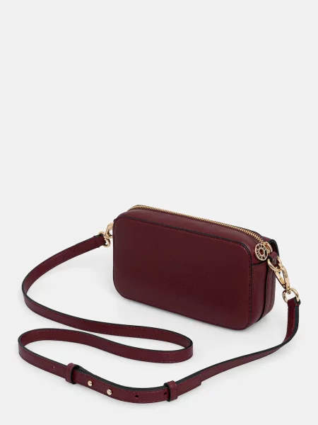 Tommy Hilfiger torebka crossbody z imitacji skóry czerwona