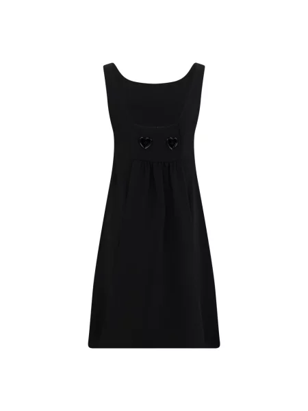 Sukienka Moschino biznesowa czarna