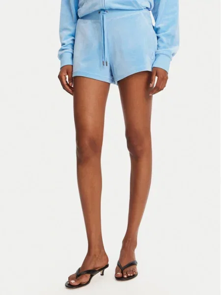 Juicy Couture Športne kratke hlače Eve modra