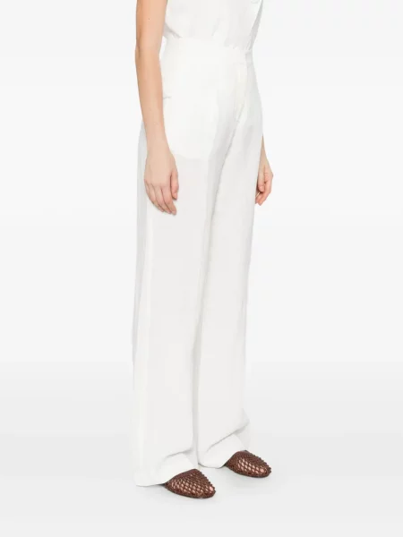 Pantaloni Occleus alb