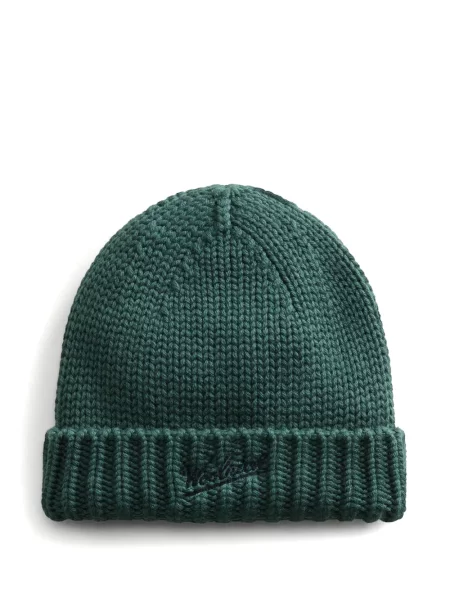 Czapka dziecięca Woolrich zielona