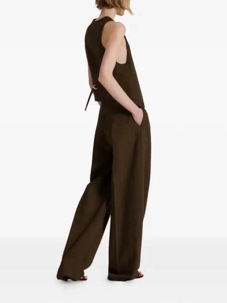 Vestă Alberta Ferretti maro