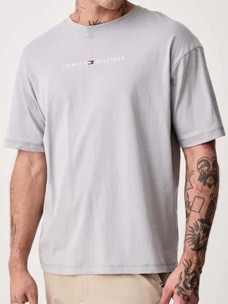 Tommy Hilfiger тениска мъжка от сиво