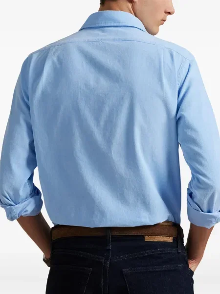 Șosete Polo Ralph Lauren cu 5 buzunare cu broderie tricotate albastru