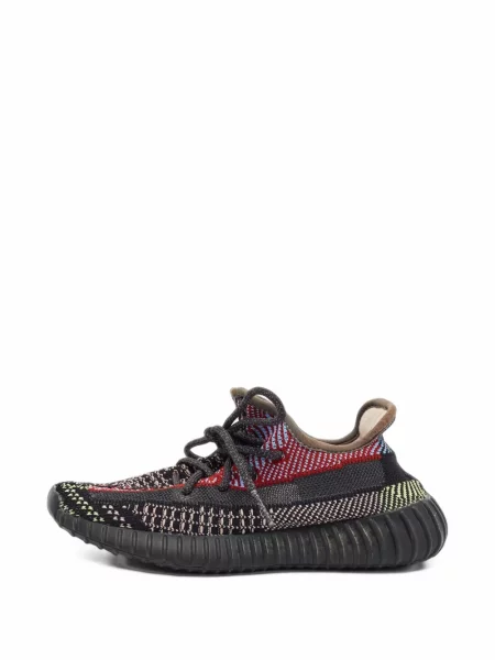 Sneakers Adidas Yeezy από διχτυωτό μαύρο