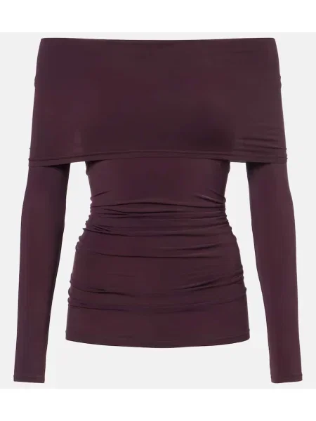 Top Wolford transparente violet