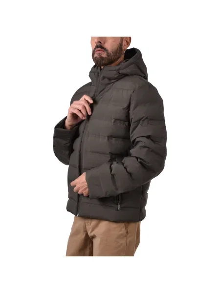 Geacă cu puf Calvin Klein Jeans verde