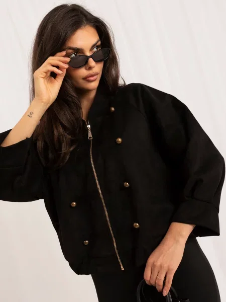 Jakna Italy Moda crna