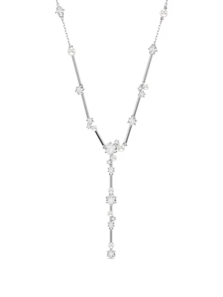 Colier Swarovski argintiu
