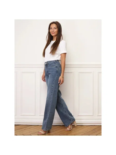 Blugi La Modeuse albastru