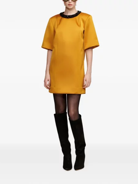 Rochie mini Essentiel Antwerp galben