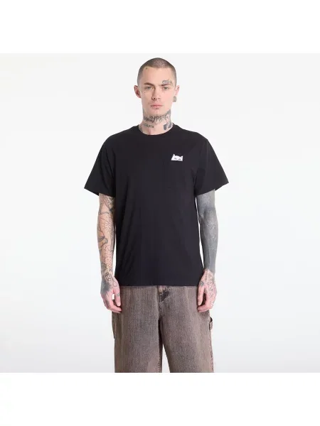 Tričko RIPNDIP Lord Nermal S/S Pocket Tee Black XXL černé