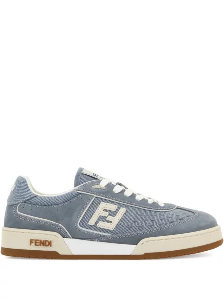 Sneakerși Fendi albastru