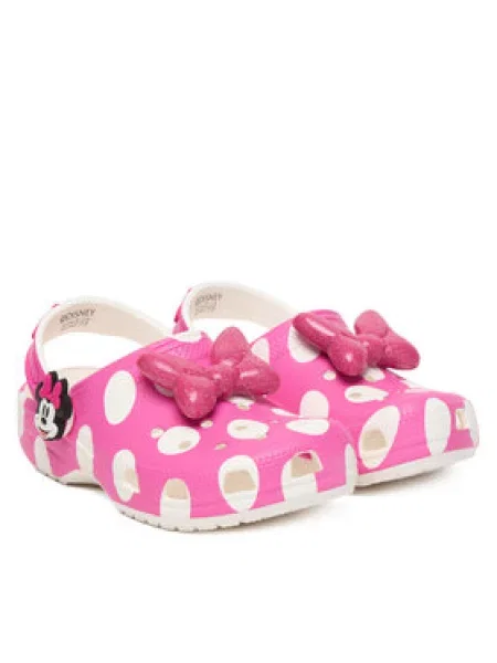 Crocs Šľapky Kids Minnie Mouse Classic Clog ružová