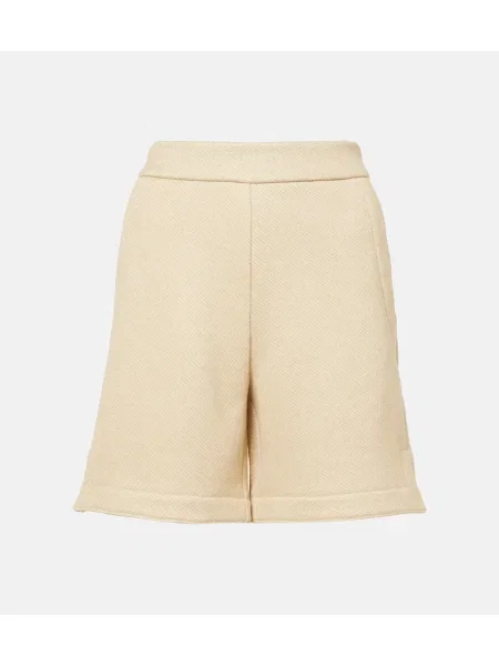 Pantaloni scurți Max Mara bej