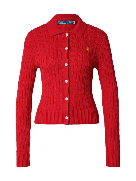 Polo Ralph Lauren Geacă tricotată intens roșu