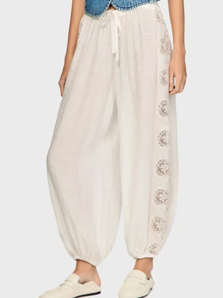 Брюки Sandro белые