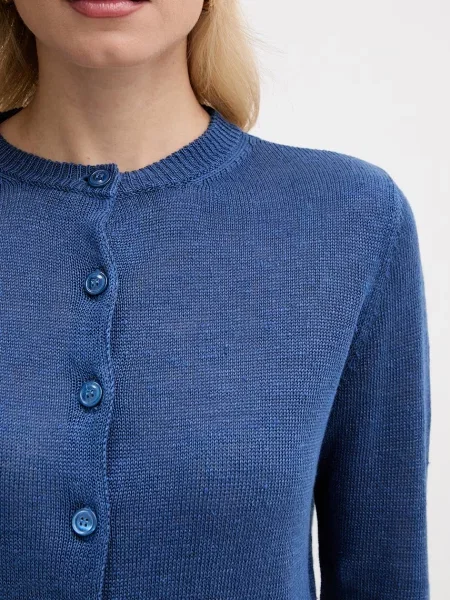 Льняной кардиган Weekend Max Mara