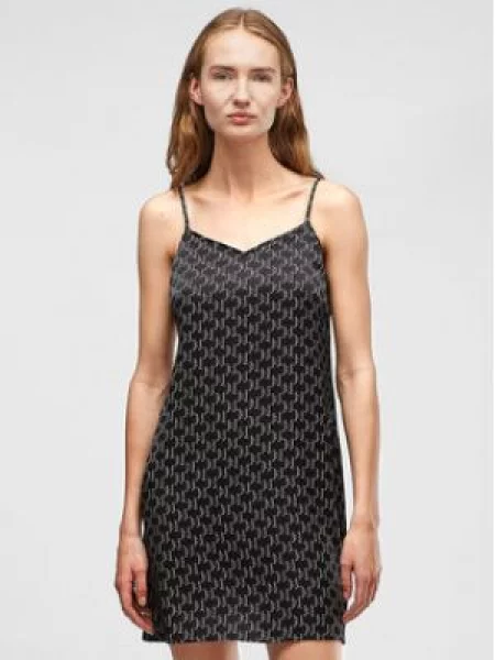 KARL LAGERFELD Нічна сорочка чорний