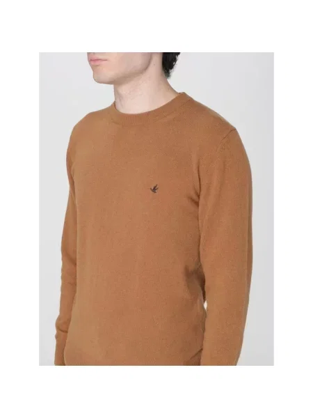 Sweter Brooksfield brązowy