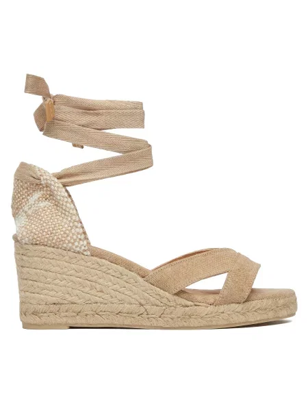 Espadrilky Castañer Cecilia béžová
