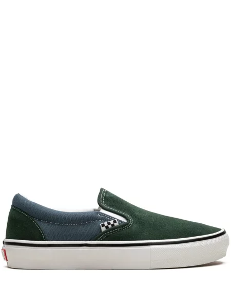 Sneakerși Vans slip-on verde