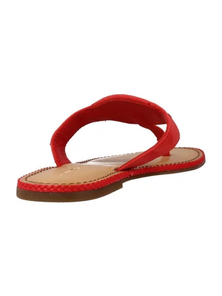 Pantofi Tommy Hilfiger fără toc roșu