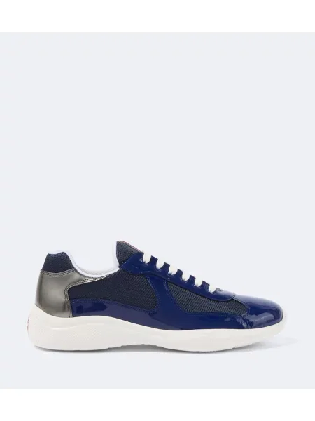 Sneakerși Prada albastru