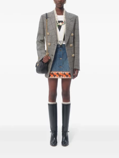 Sacou Valentino Garavani de lână negru