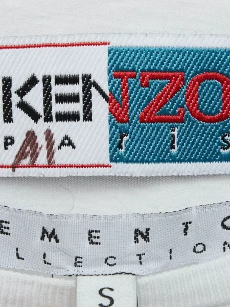 Tričko Kenzo Pre-owned bílé