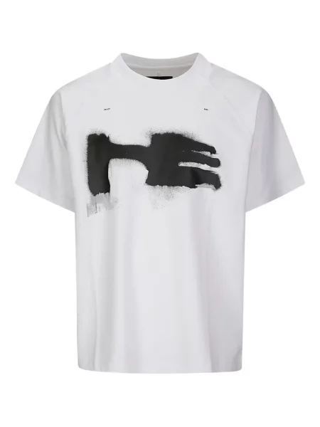 Tricou Heliot Emil cu imagine alb