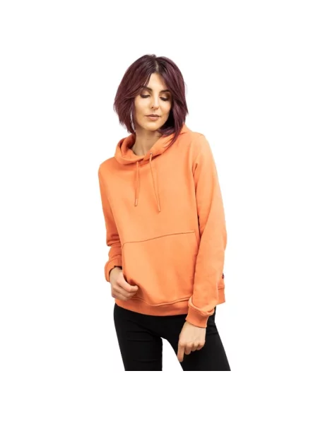 Bluza Herschel klasyczna z logo pomarańczowa