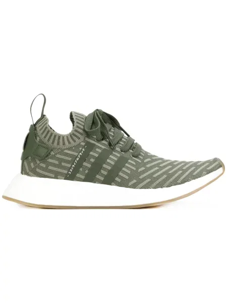 Sneakerși Adidas Primeknit verde