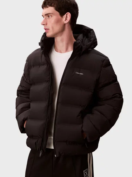 Стьобаний пуховик Calvin Klein чорний
