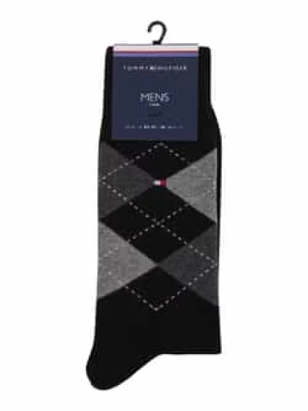 Skarpety w zestawie 2 szt. Tommy Hilfiger czarne