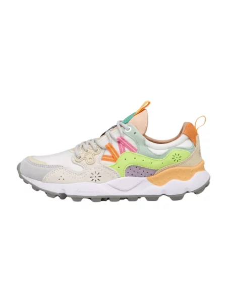 Sneakersy Flower Mountain skórzane w kwiatki