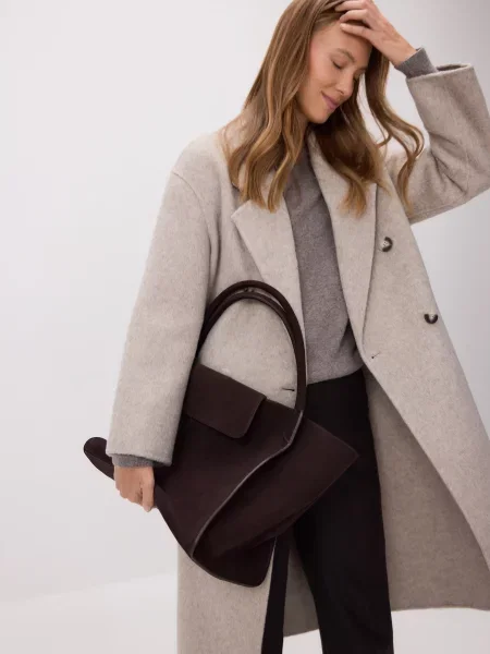 Сумка шопер Reserved коричнева