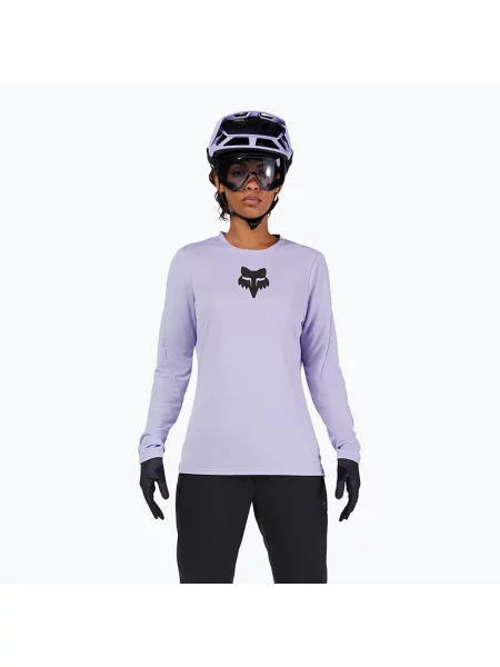 Cyklistické tričko Longsleeve Fox Racing Ranger Fox Head W lilac