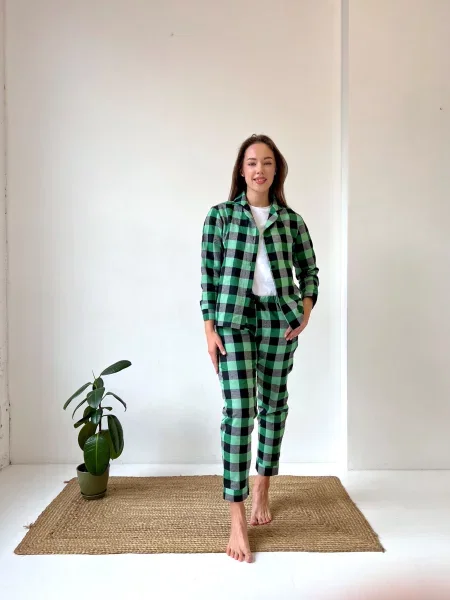 Пижама Cosy зеленая