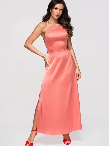 Rochie maxi Edoti cu spatele deschis