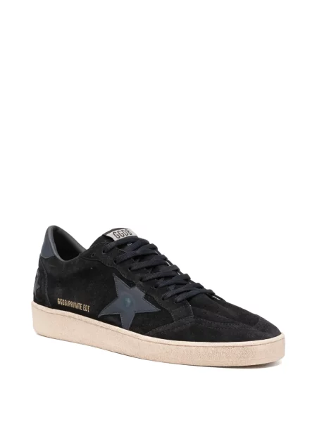 Sneakers Golden Goose σουέντ μαύρο