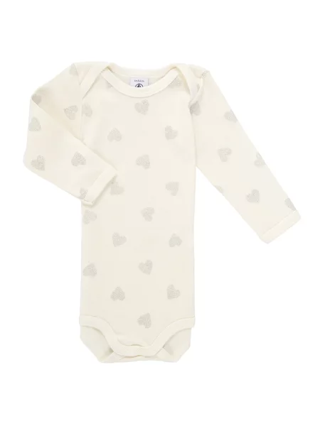 Body copii Petit Bateau alb