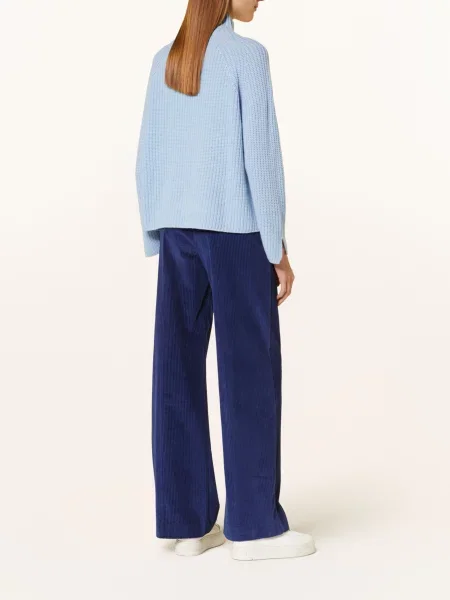 Lilienfels Sweter Z Dodatkiem Kaszmiru blau