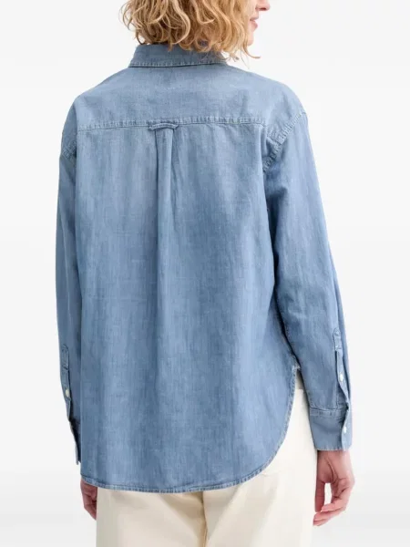 Pulover Levi's® skinny fit cu imagine cu decolteu rotund galben