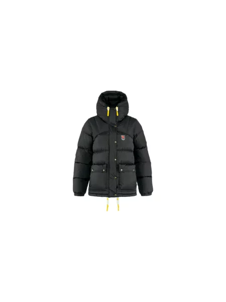 Fjallraven kurtka puchowa Expedition zimowa czarny