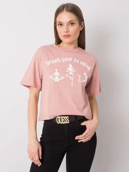 Tricou Fashionhunters roz