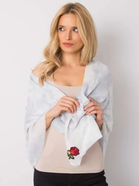 Šal Fashionhunters siva