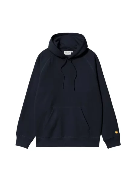Bluza z kapturem Carhartt Wip niebieska