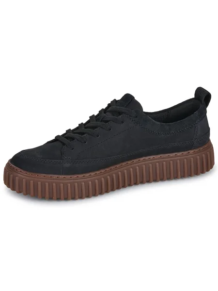 Pantofi Clarks din dantelă negru