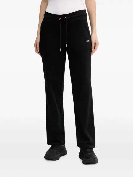 Pantaloni Dkny cu cordon negru